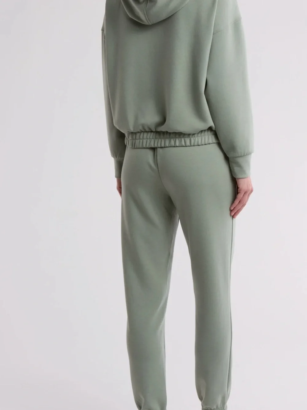 Yogalicious Venice Scuba Hoodie & Joggers Set Sage Green